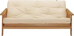 ColourMatch - Cuba - 2 Seater - Futon - Sofa Bed - Cotton Cream